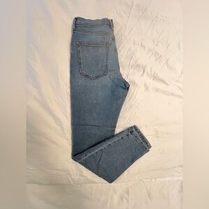 Everlane Light Blue High-Rise Skinny Jeans
